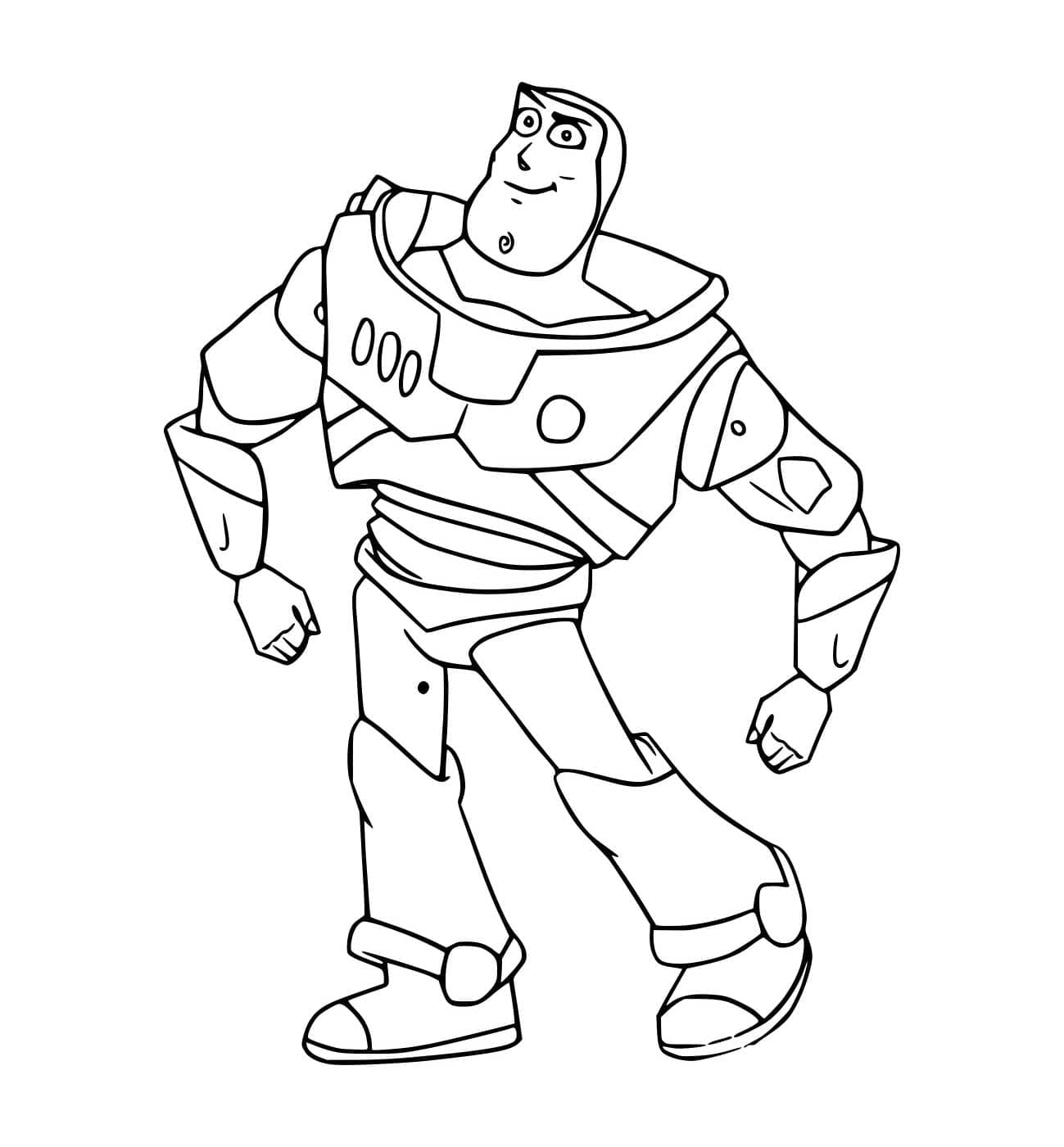 Buzz Enkel fargelegging