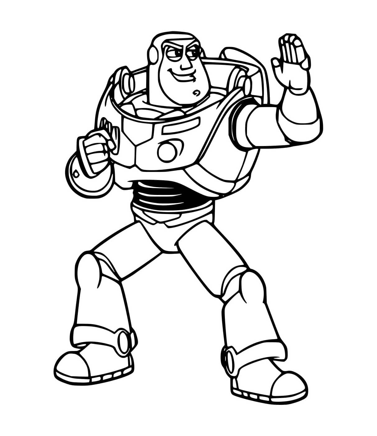 Buzz Lightyear Fargelegging
