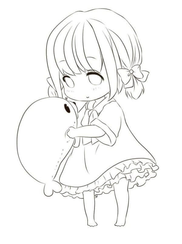 Chibi-jente gratis fargelegging