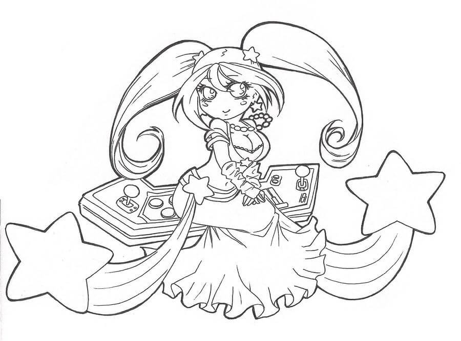 Chibi Sona fargelegging