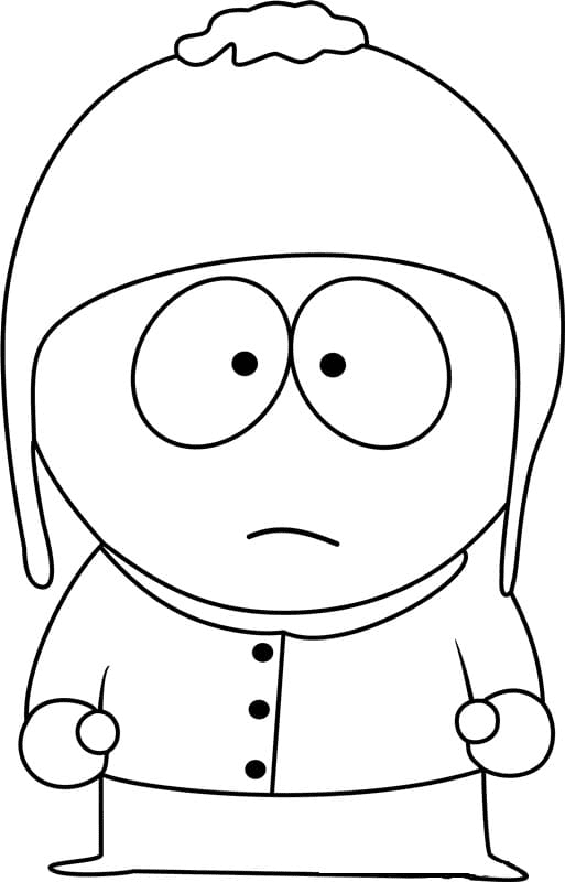 Craig Tucker fra South Park fargelegging
