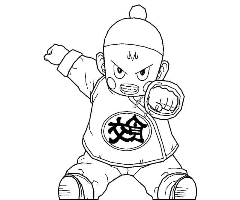 Dragon Ball Z Chiaotzu fargelegging