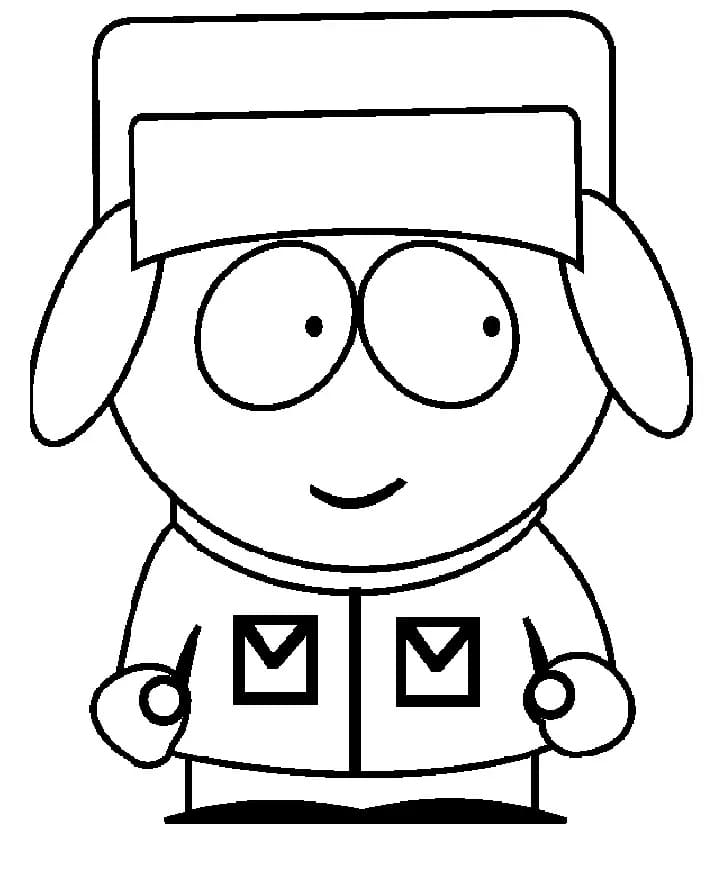 Kyle Broflovski i South Park fargelegging