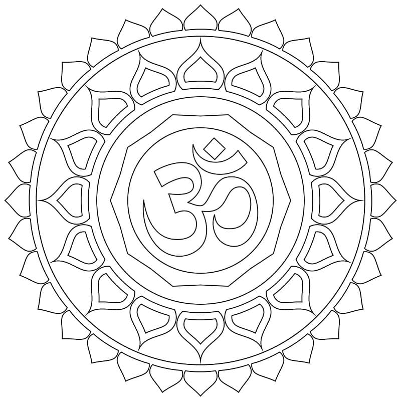 Om mandalaen fargelegging