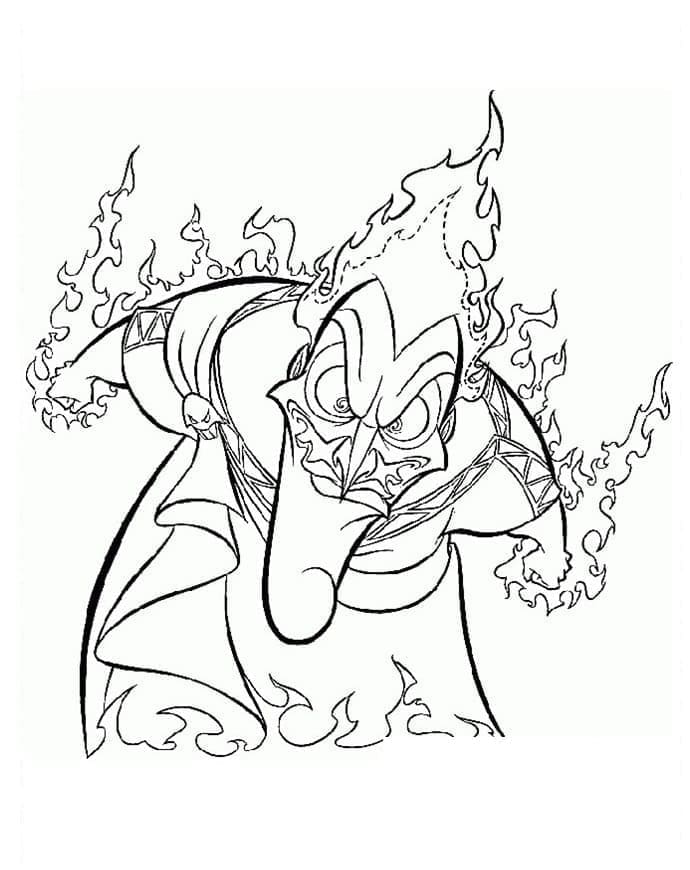 Onde Hades fargelegging
