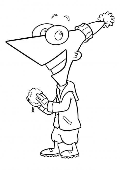Phineas og Ferb gratis fargelegging