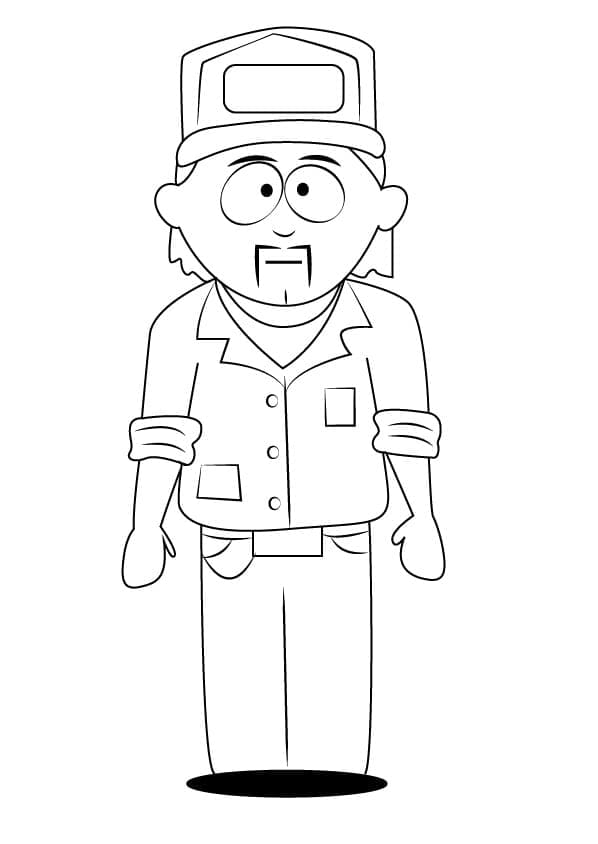 Stuart McCormick fra South Park fargelegging
