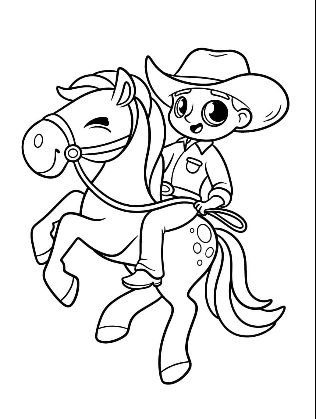 Cowboy fargelegging