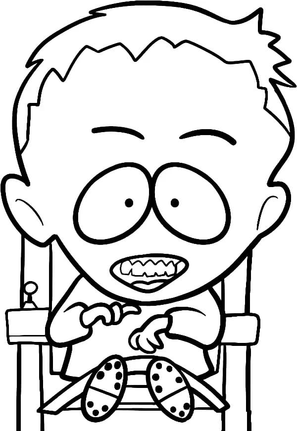 Timmy Burch i South Park fargelegging