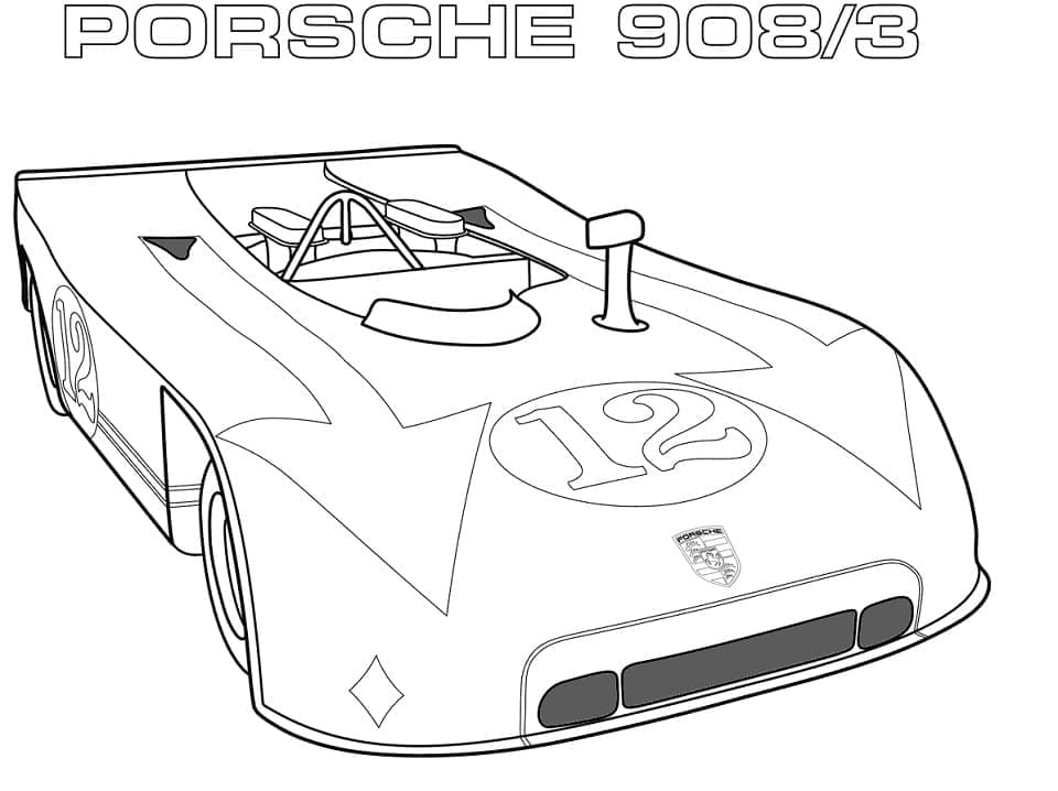 1970 Porsche 9083 fargelegging