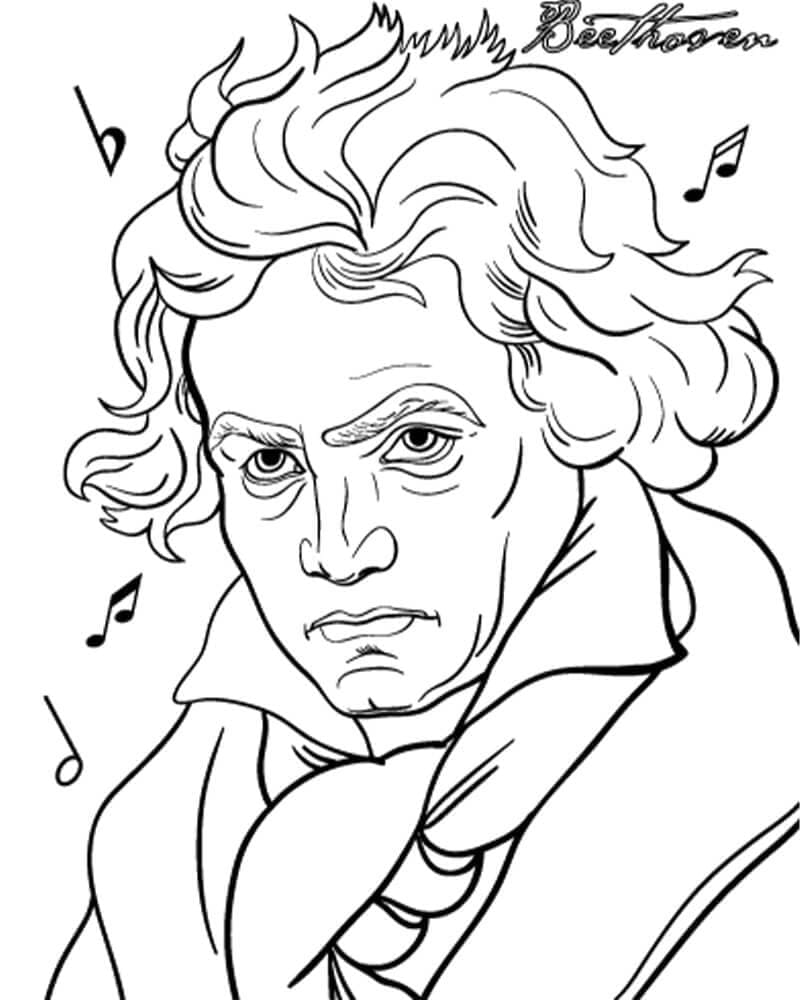 Beethoven fargelegging