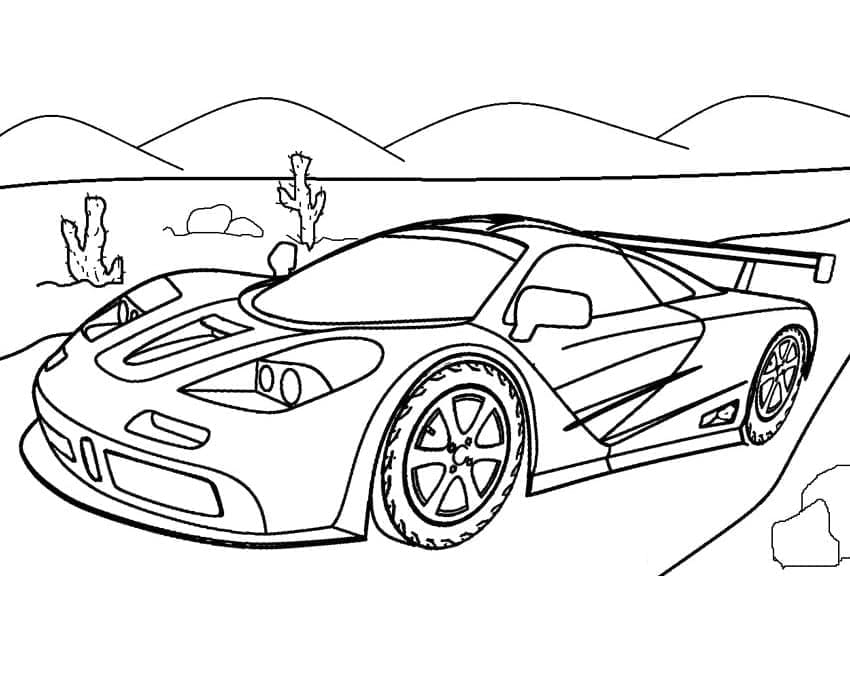 Bugatti for barn fargelegging