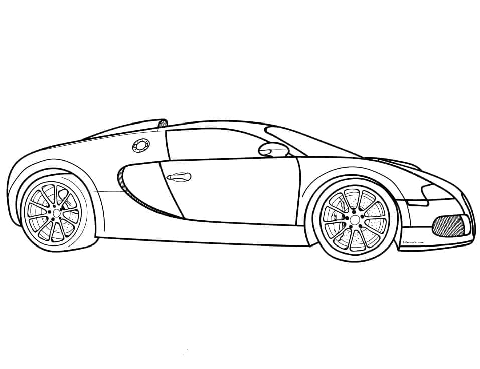 Bugatti gratis fargelegging