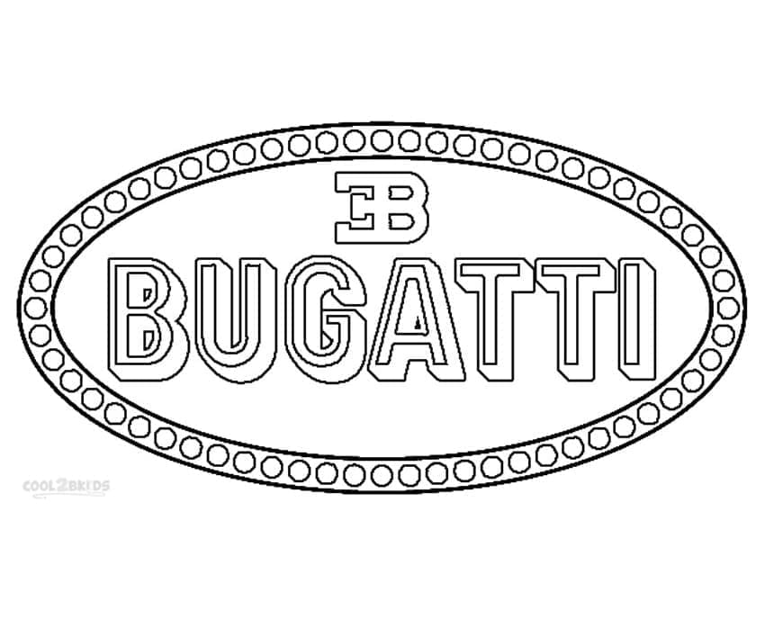 Bugatti Logo fargelegging