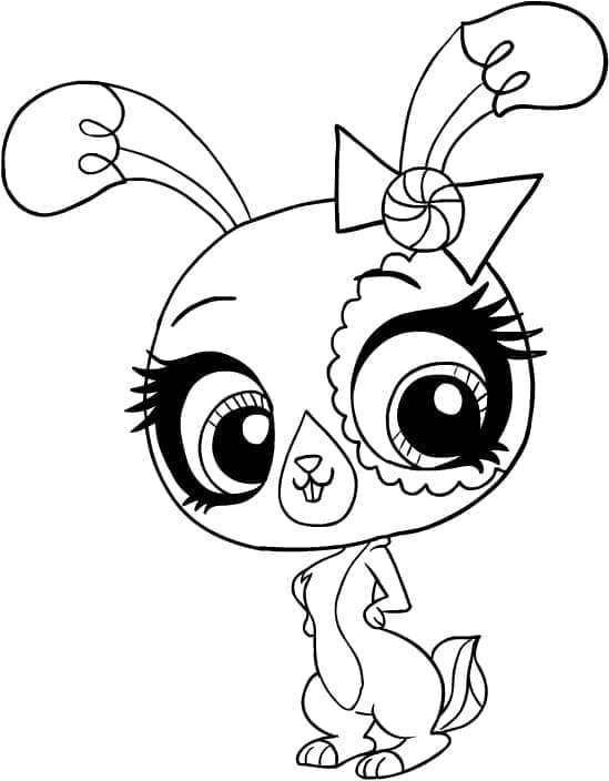 ButterCream Littlest Pet Shop fargelegging