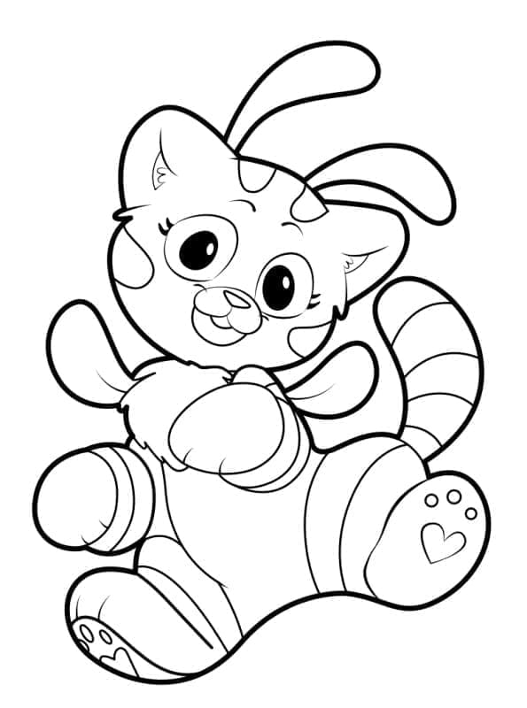 Cat Bee i Poppy Playtime fargelegging