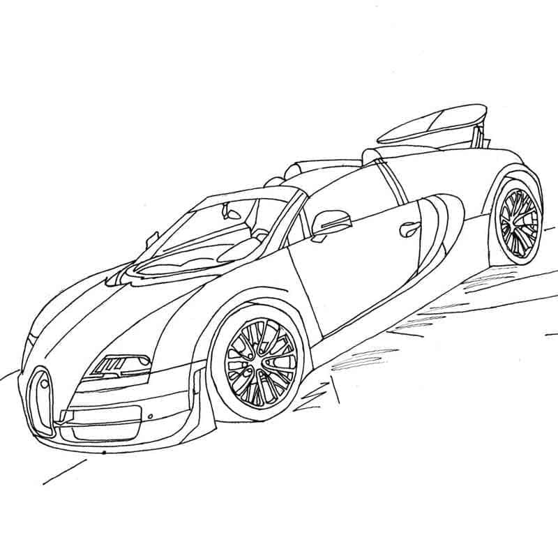 Fantastisk Bugatti fargelegging