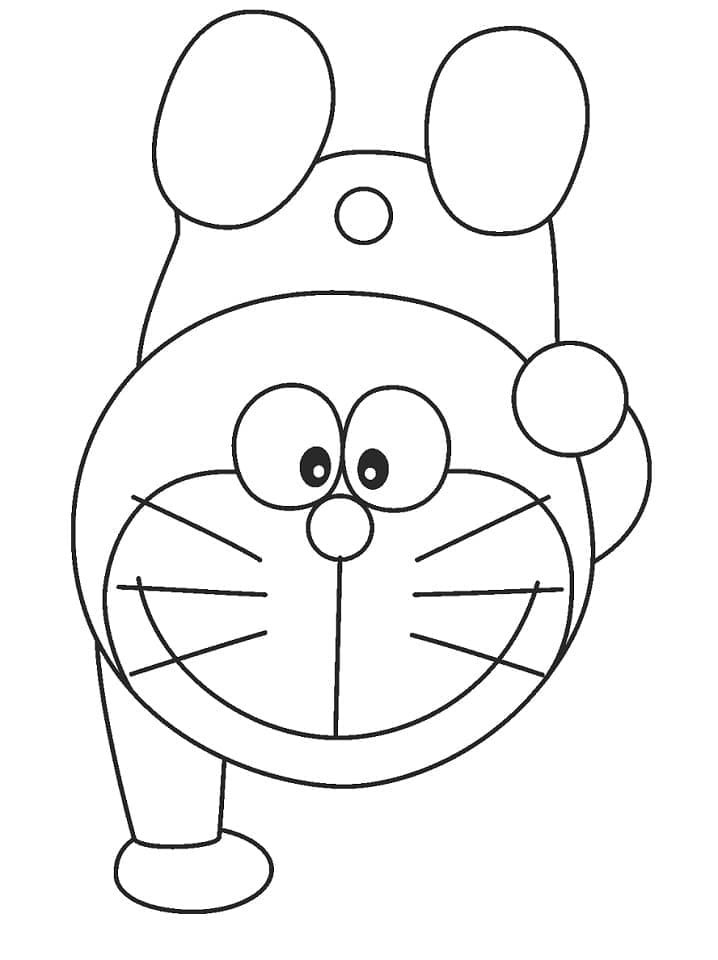 Fantastisk Doraemon fargelegging
