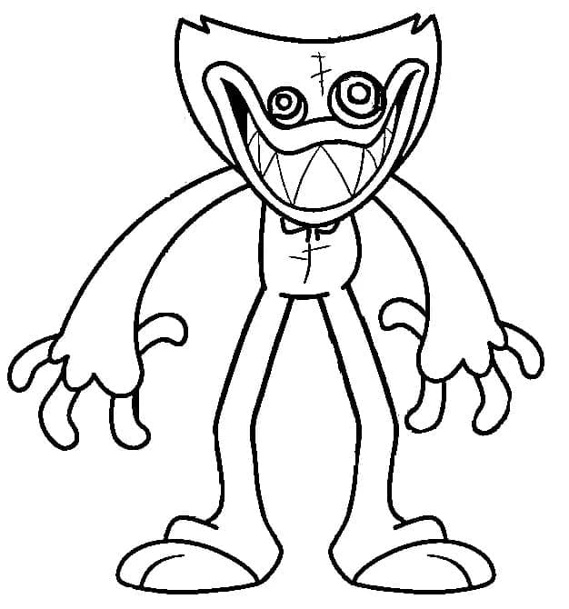 Gal Huggy Wuggy fargelegging