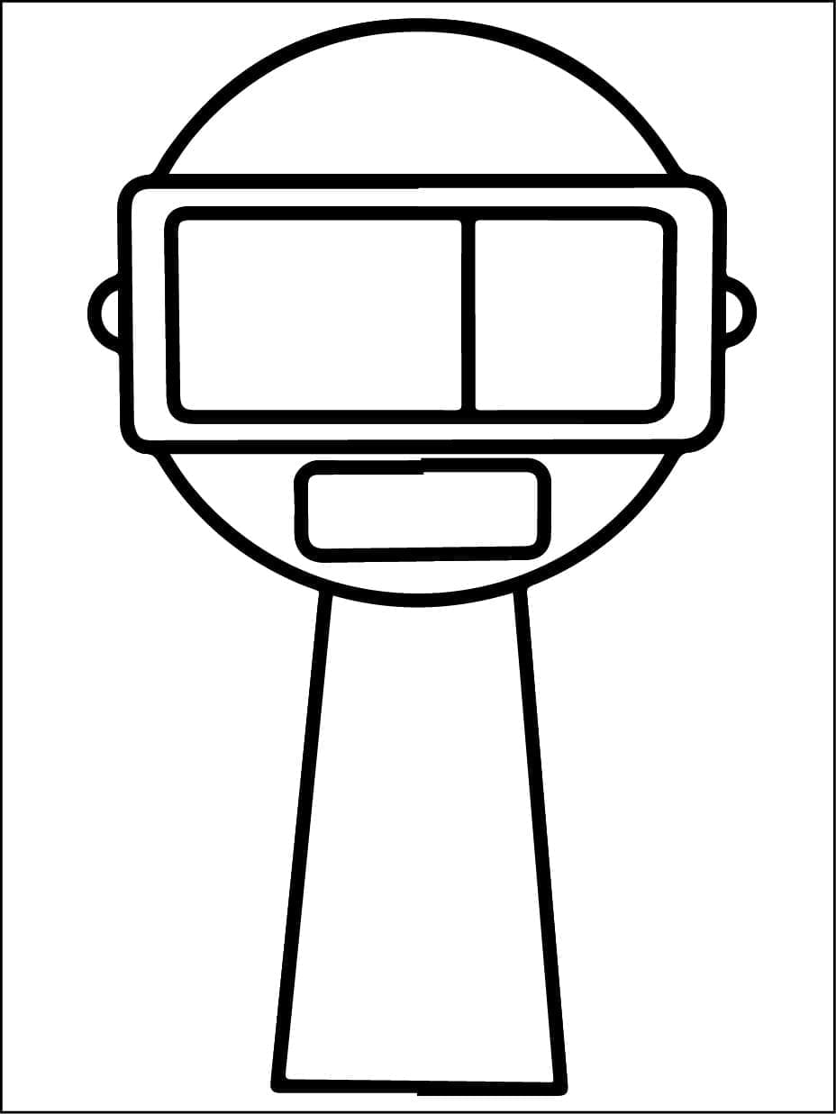 Garnold fra Incredibox Sprunki fargelegging