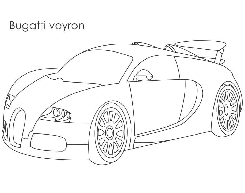 Gratis Bugatti Veyron fargelegging