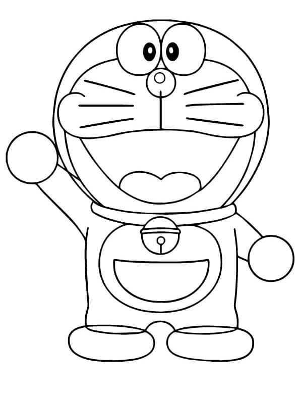 Hallo Doraemon fargelegging