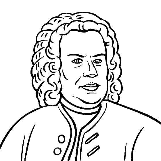 Johann Sebastian Bach fargelegging