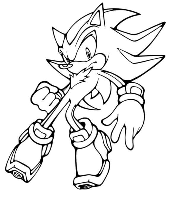 Kjekke Knuckles fargelegging Kjekke Knuckles fargelegging