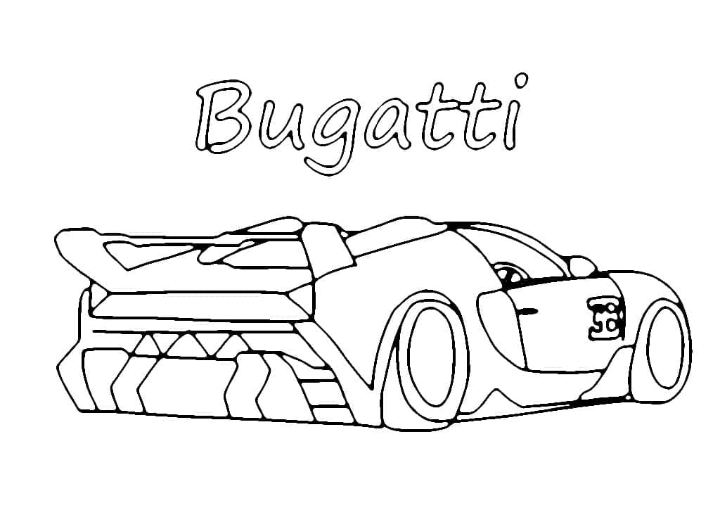 Kul Bugatti fargelegging