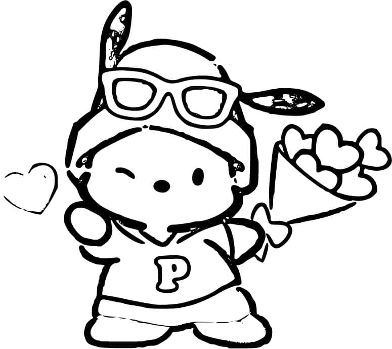 Kul Pochacco fargelegging Kul Pochacco fargelegging
