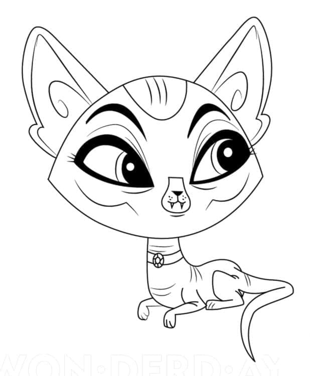 Littlest Pet Shop Cairo fargelegging