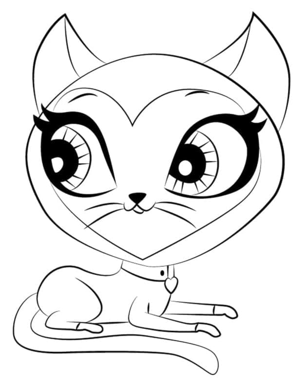 Littlest Pet Shop Scout Kerry fargelegging