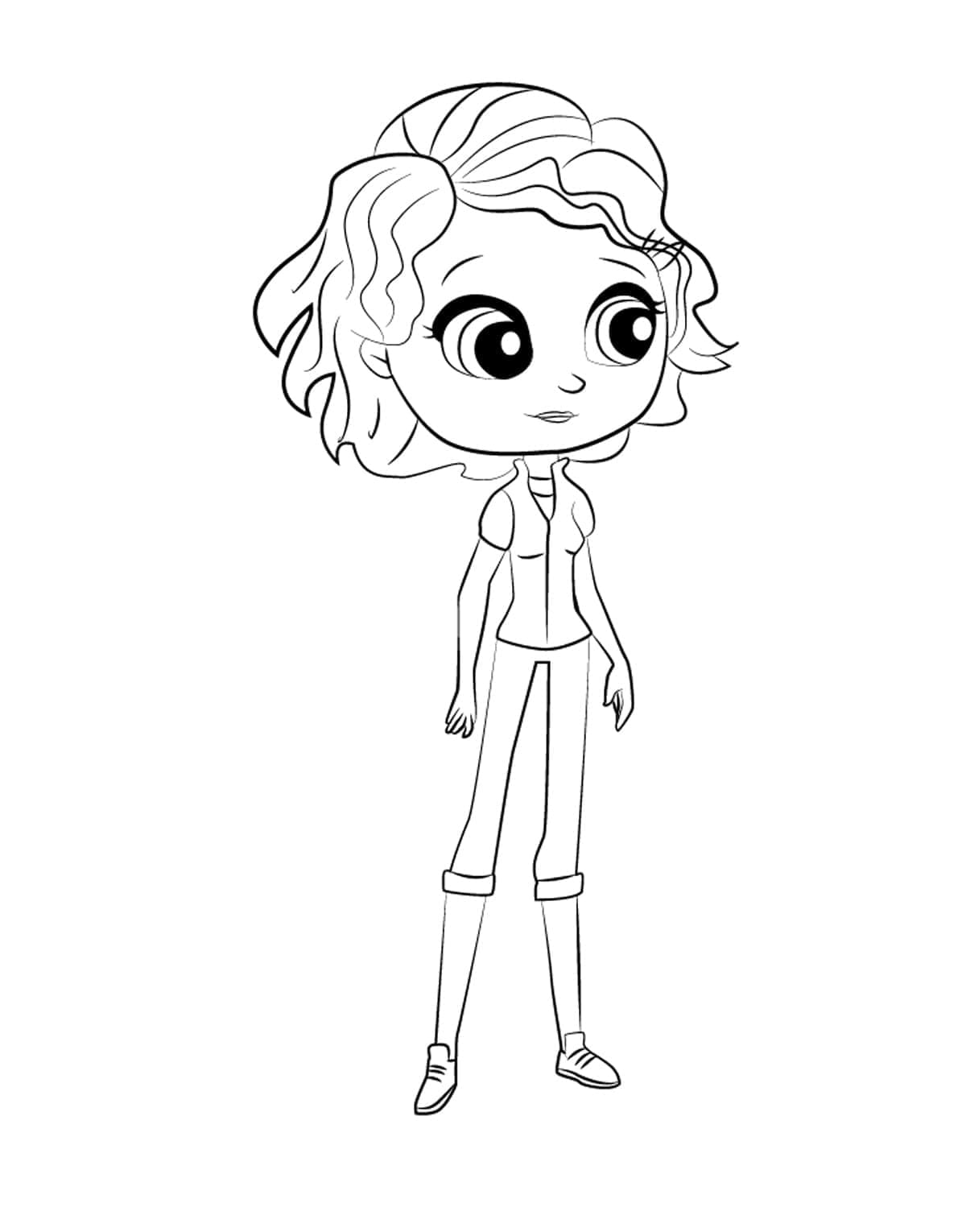 Littlest Pet Shop Sue Patterson fargelegging