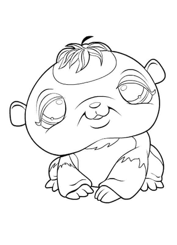 Littlest Pet Shop utskrivbar fargelegging