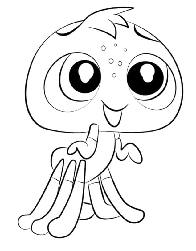 Littlest Pet Shop Weber fargelegging