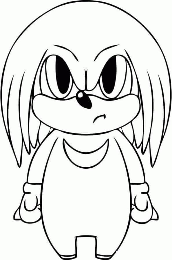 Mini Knuckles fargelegging Mini Knuckles fargelegging