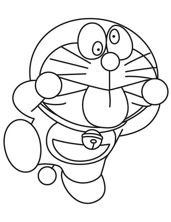 Morsom Doraemon fargelegging
