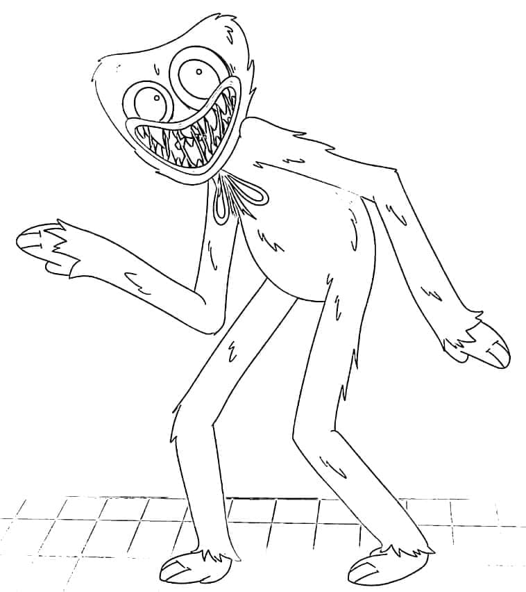 Onde Huggy Wuggy fargelegging