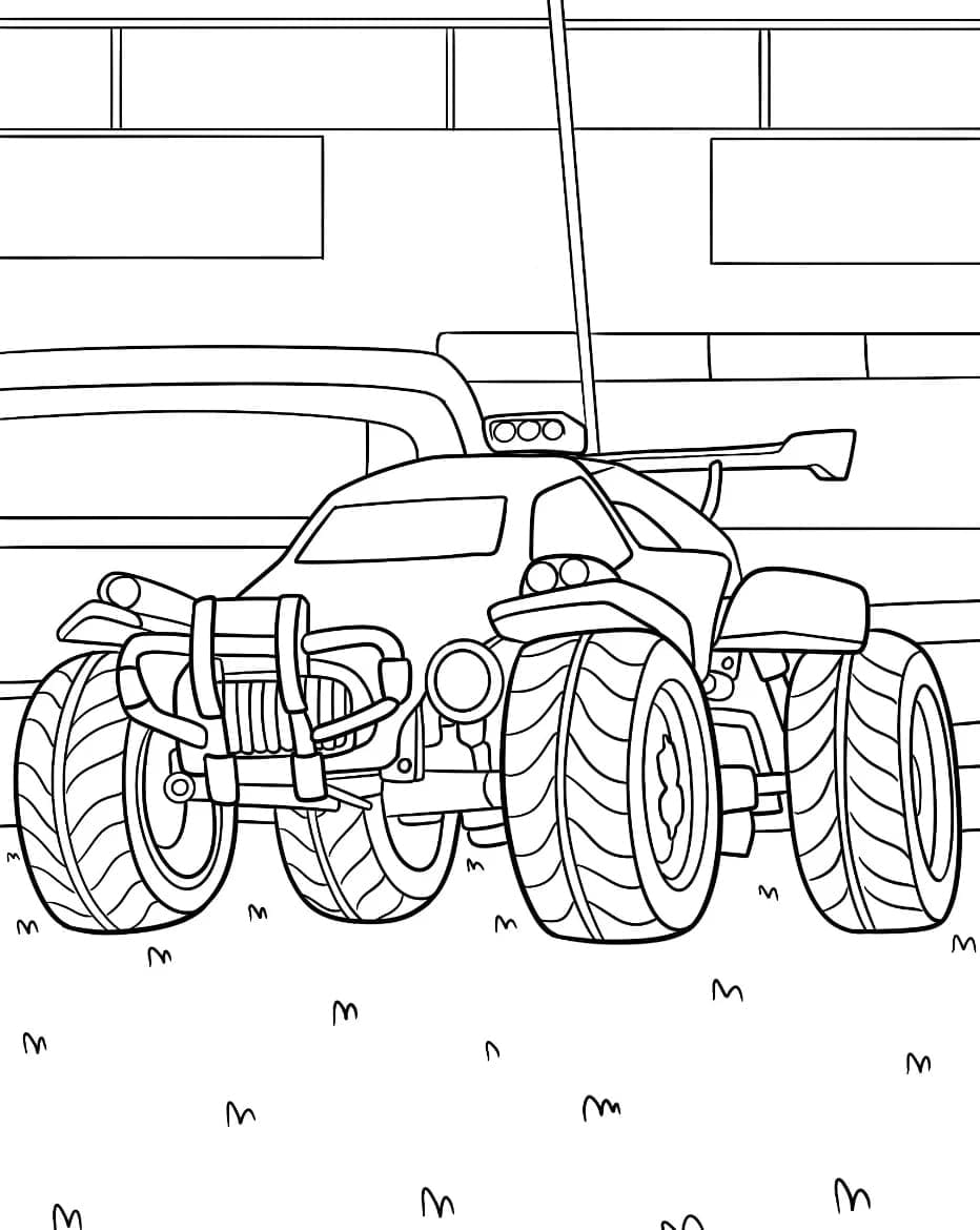 Oversikt over Rocket League Alpha fargelegging
