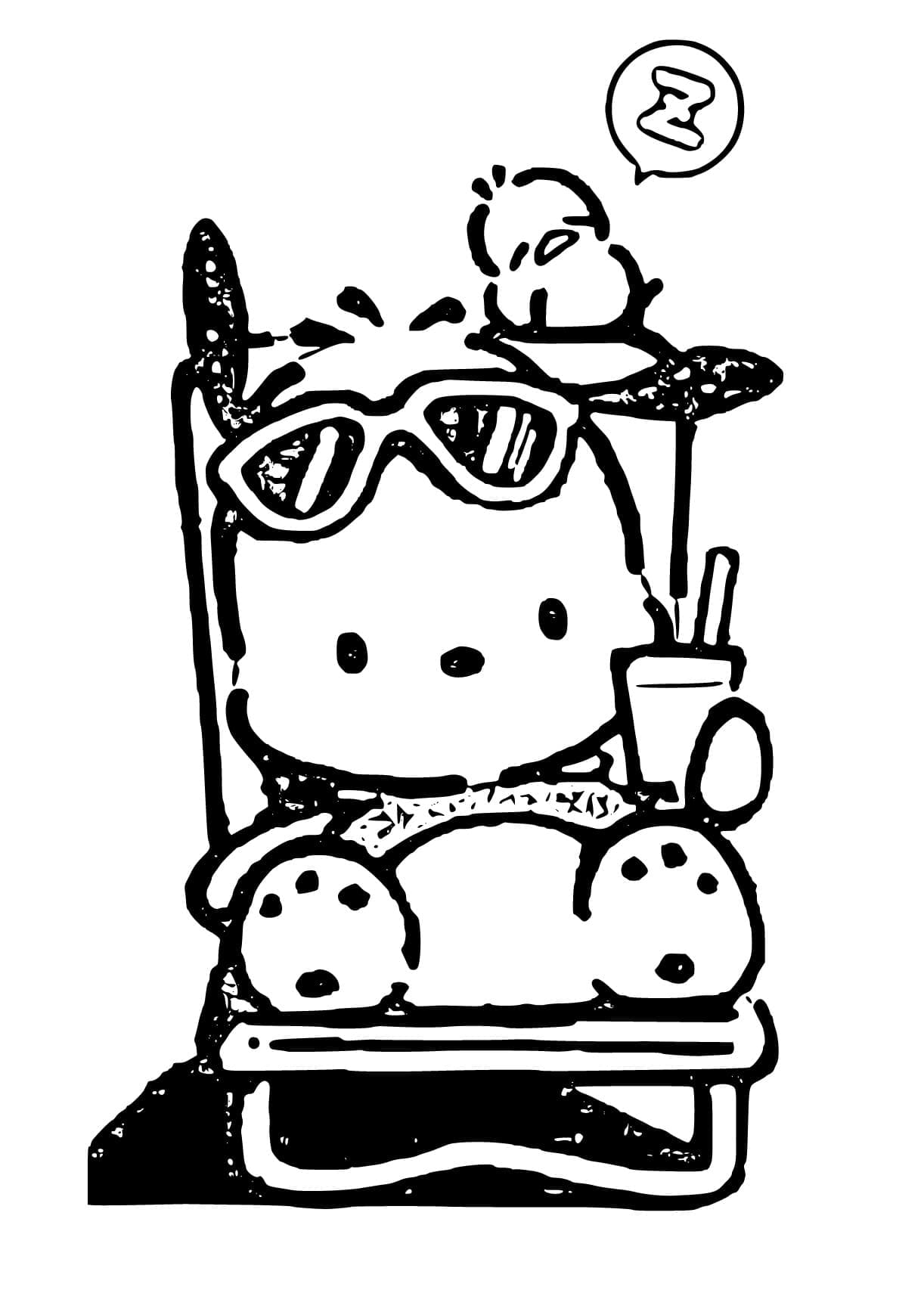 Pochacco Avslappende fargelegging Pochacco Avslappende fargelegging