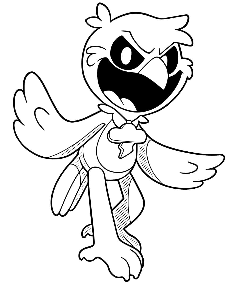 Poe Nightmare Critters fargelegging Poe Nightmare Critters fargelegging