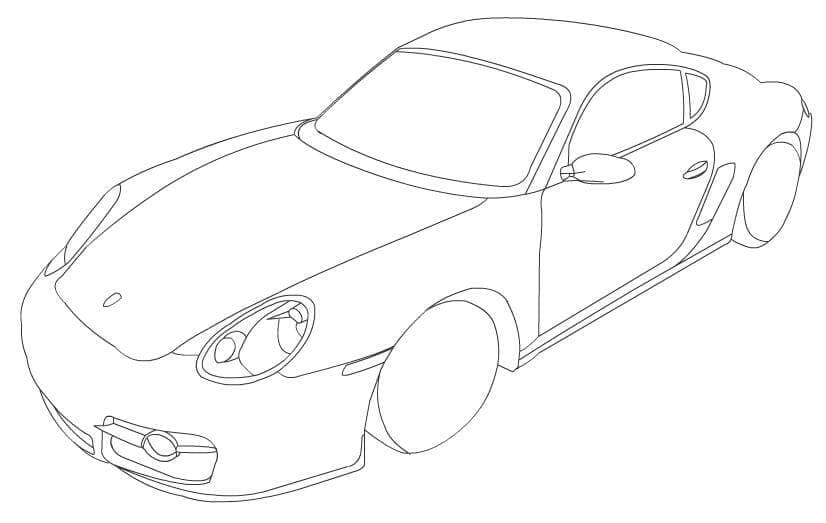 Porsche 911 fargelegging