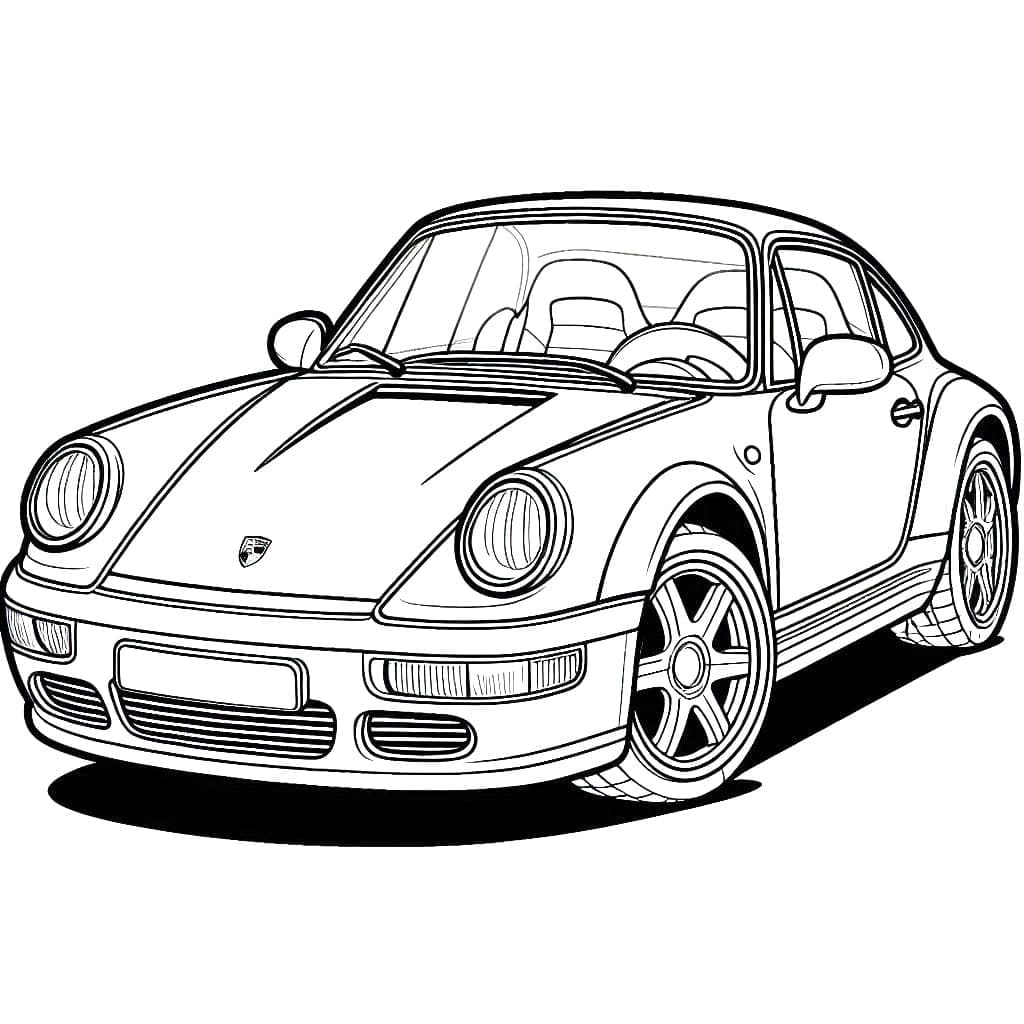 Porsche lakkering fargelegging