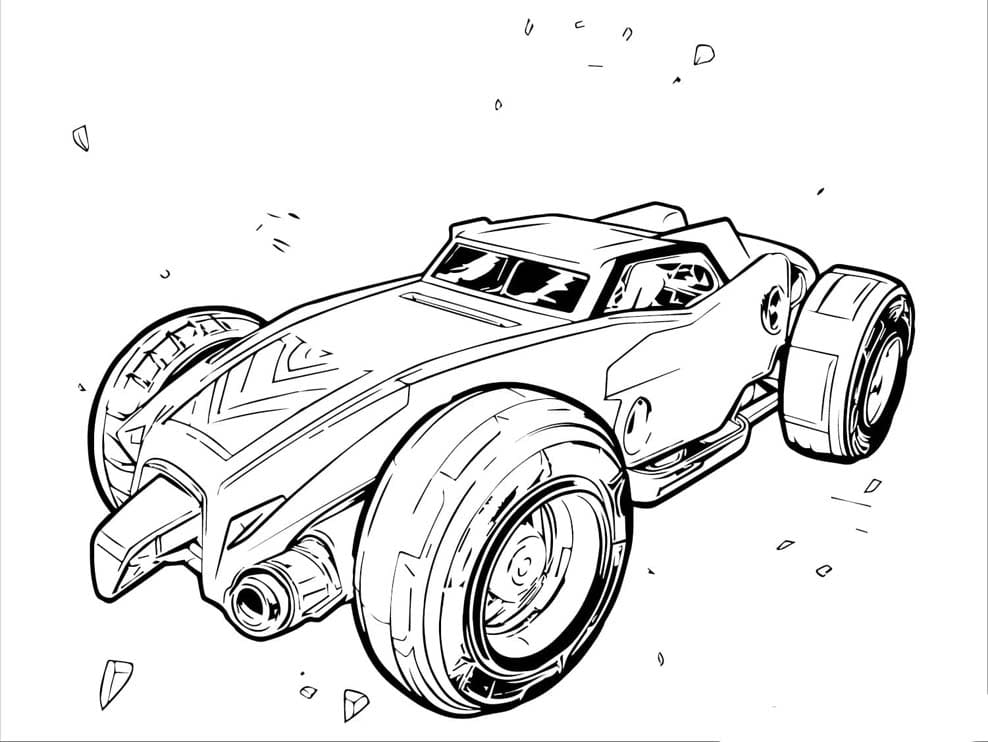 Rocket League enkelt gratis fargelegging