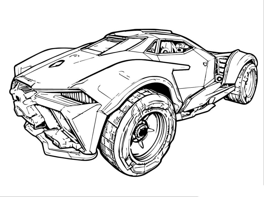 Rocket League er skikkelig kult fargelegging