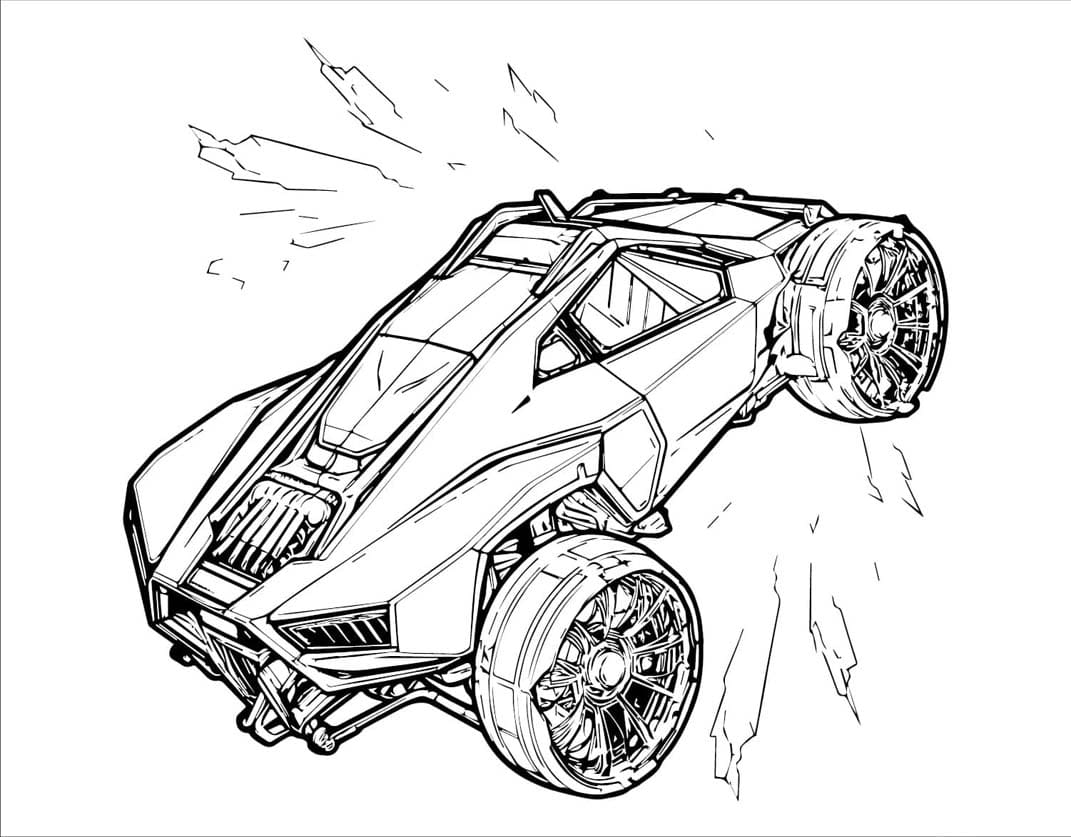 Rocket League gratis fargelegging