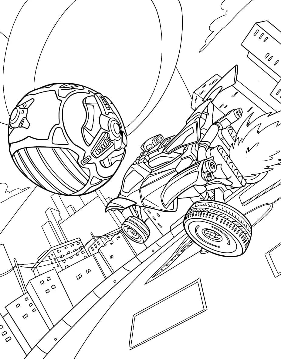 Rocket League Octane fargelegging