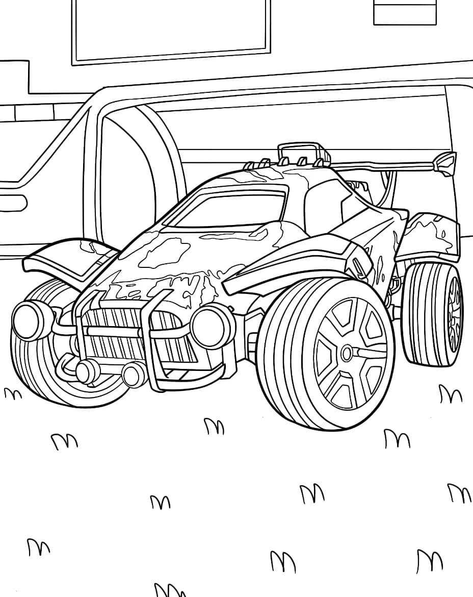 Rocket League Octane for barn fargelegging