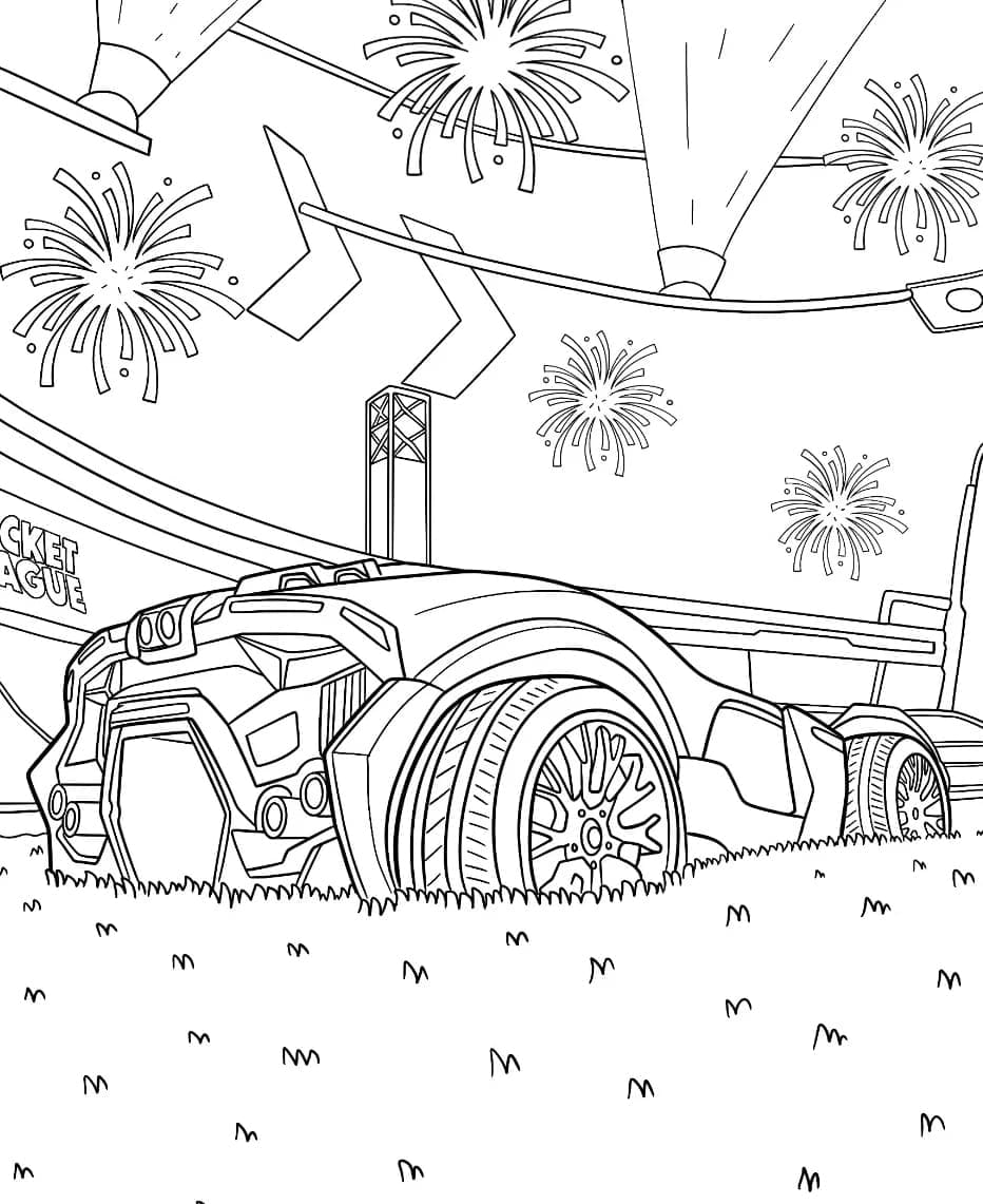 Rocket League pandemien fargelegging
