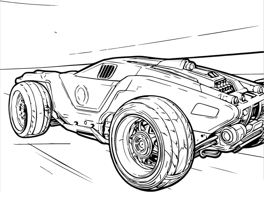 Rocket League raskt fargelegging